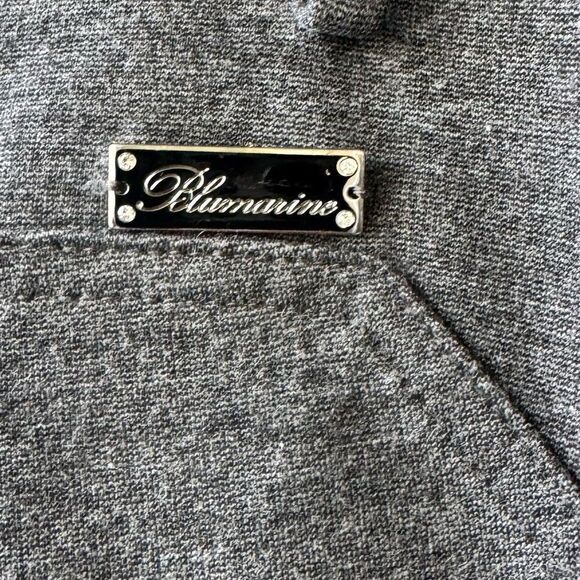 100% AUTHENTIC BLUMARINE GRAY COLOR LADY’S PANTS, SIZE  EU 44”,  MADE IN ITALY - Picture 10 of 16